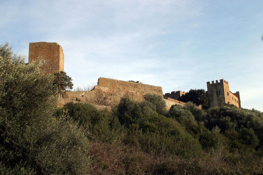 Castle And Town Walls Of Castiglione Della Pescaia Grosseto