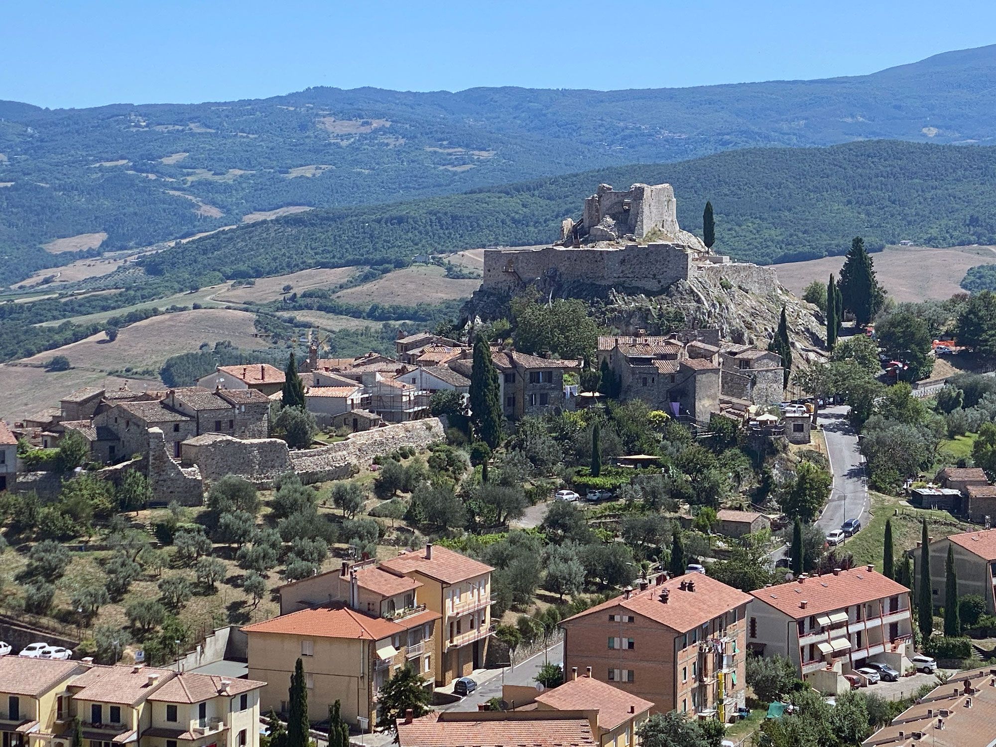 Rocca Aldobrandesca Castle - Castiglione d'Orcia