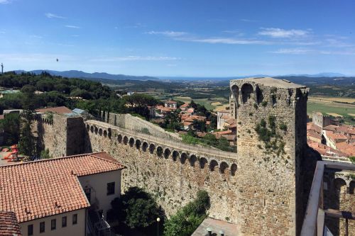 Fortezza Senese E Mura Di Massa Marittima Grosseto
