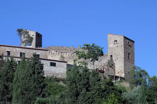 Town Walls and Rocca of Monticchiello