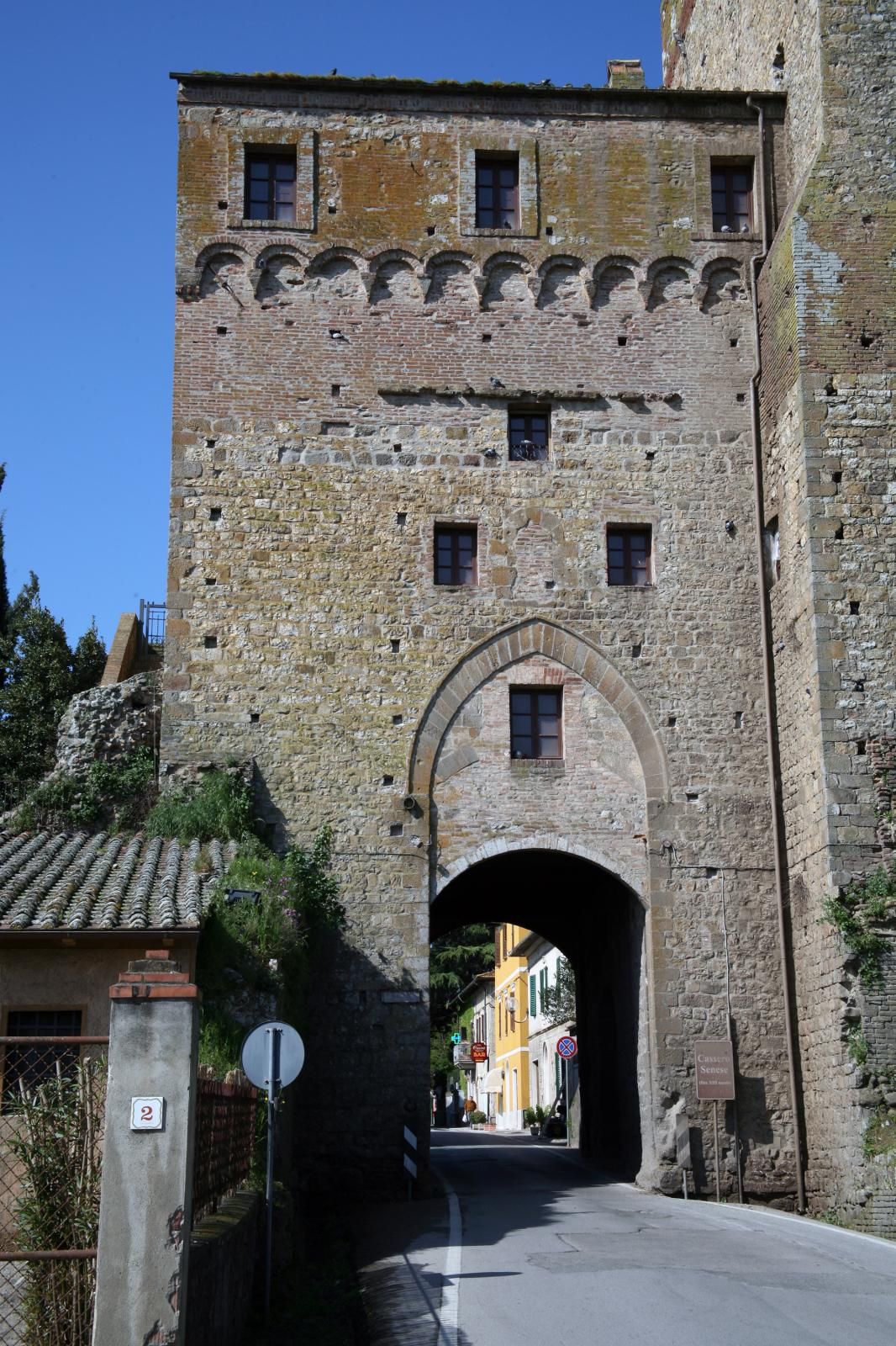 Town Walls and Cassero Senese Paganico Grosseto