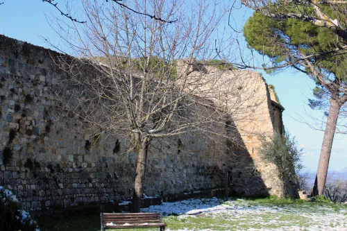 Rocca di Montestaffoli and San Gimignano Town Walls
