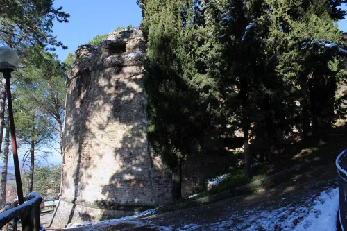 Rocca di Montestaffoli and San Gimignano Town Walls