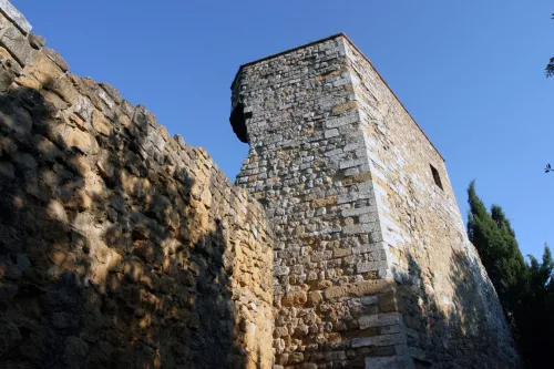 San Quirico d'Orcia Town Walls