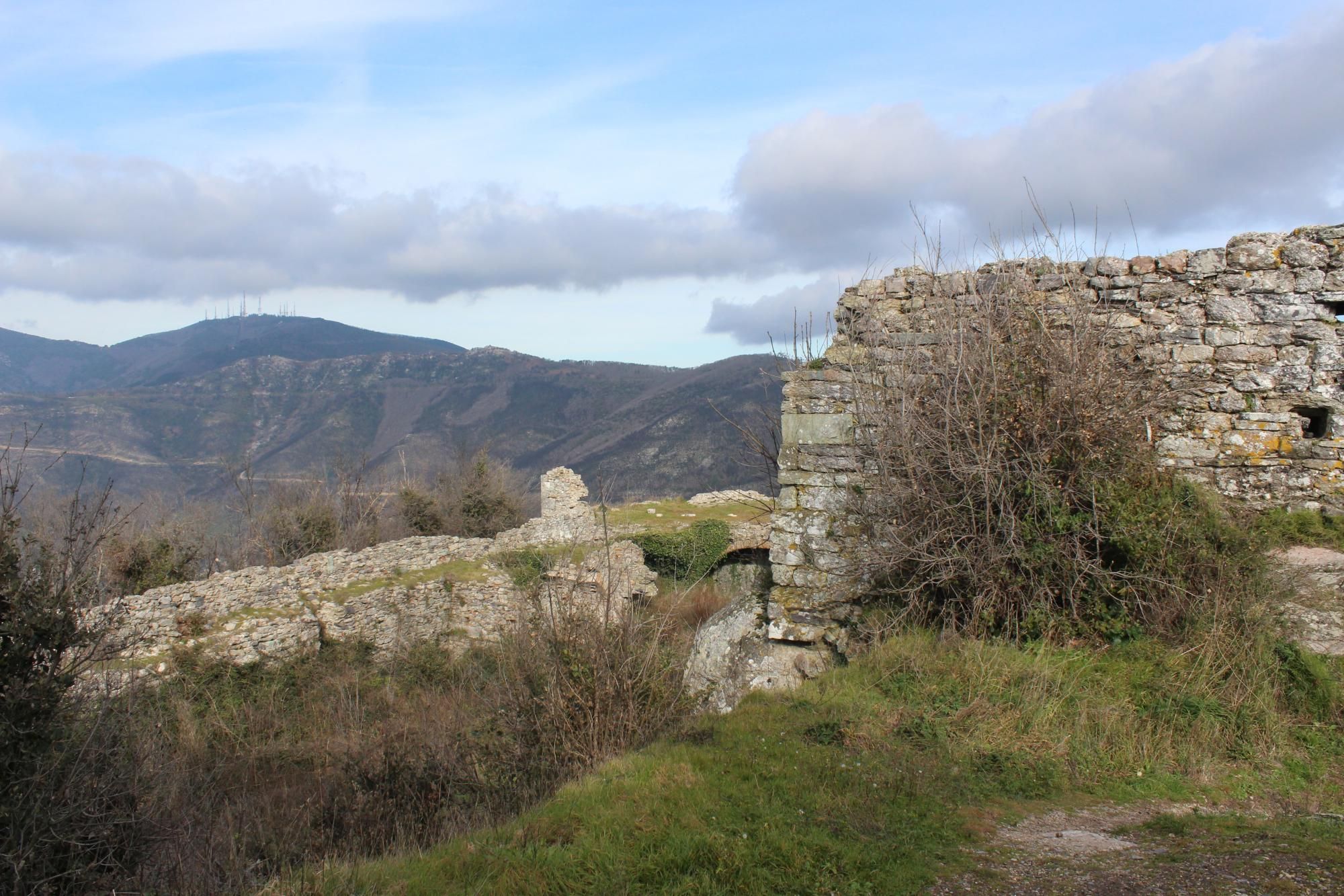 Rocca della Verruca Fortress - Monte Verruca, Calci - Pisa