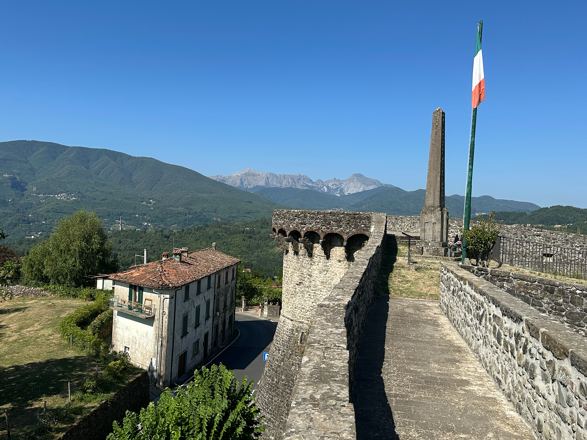 Castiglione di Garfagnana Castle and Town Walls 