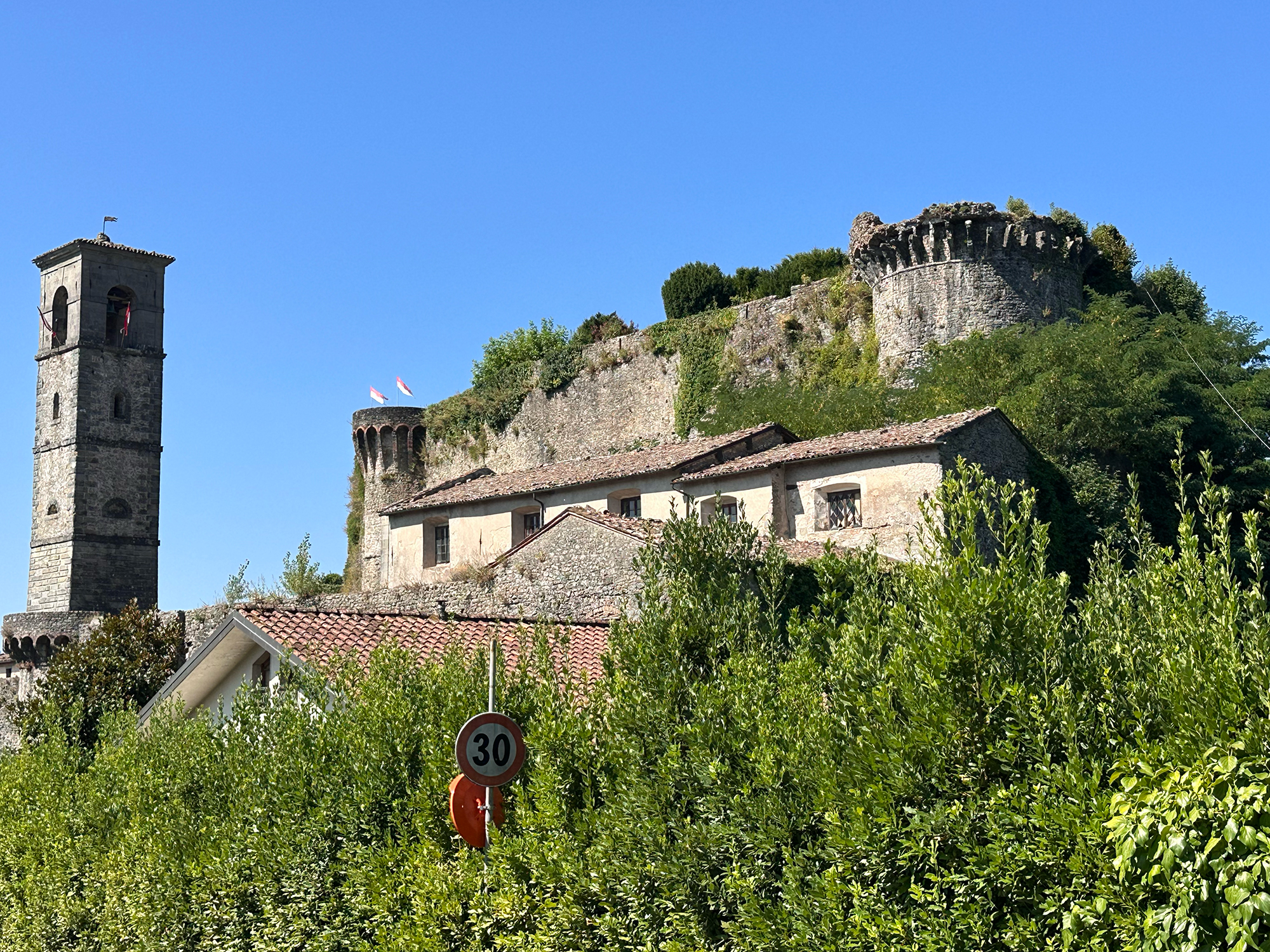 Castiglione di Garfagnana Castle and Town Walls 
