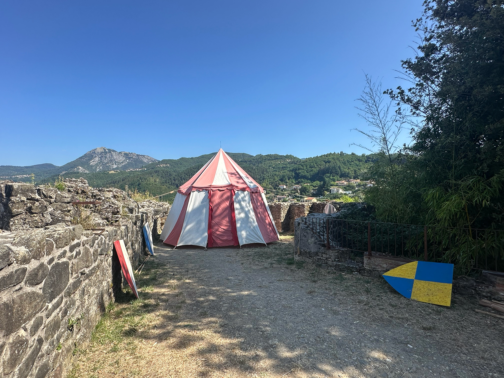 Castiglione di Garfagnana Castle and Town Walls 