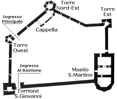 Montalcino Mappa