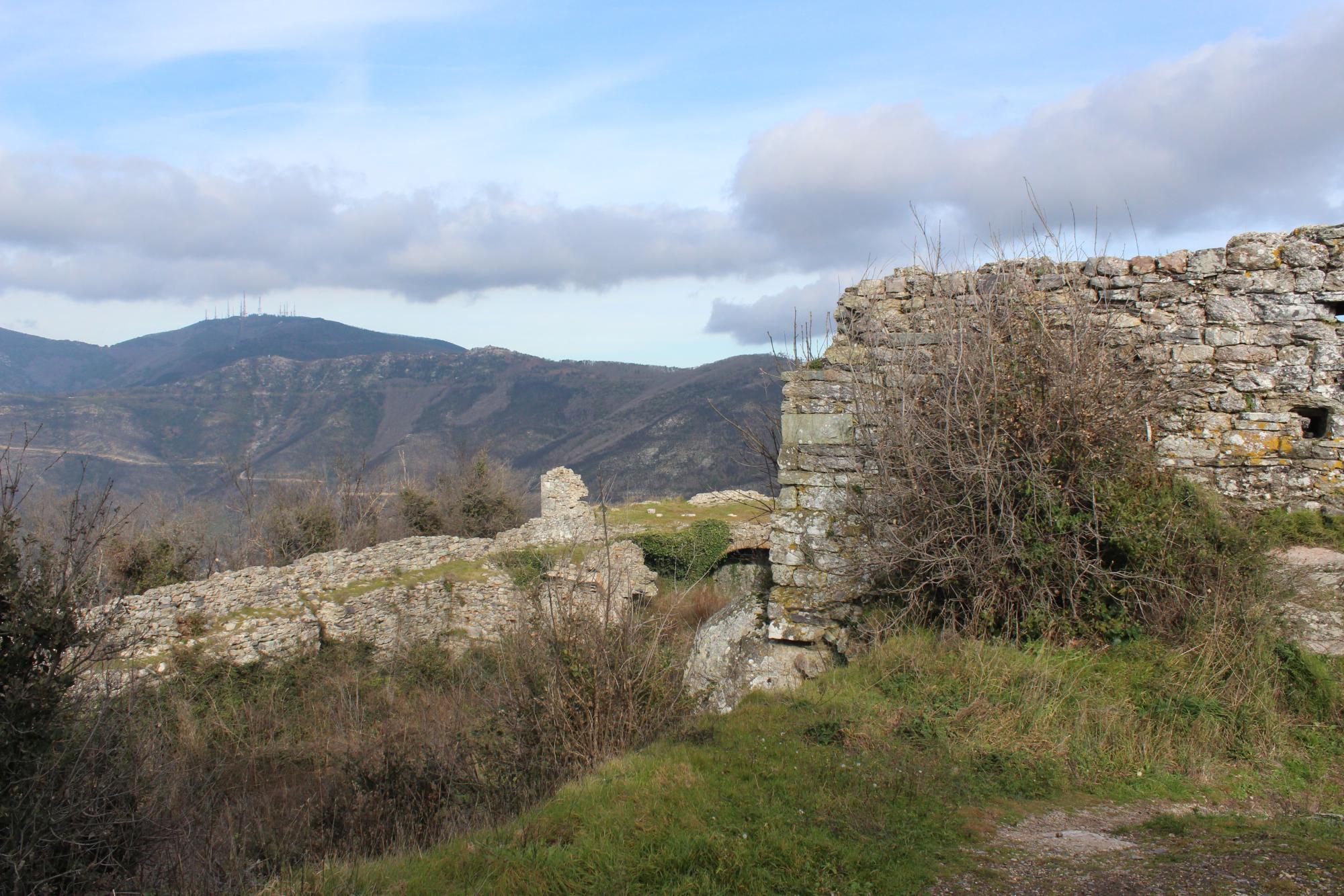 Rocca Della Verruca Fortress - Monte Verruca, Calci - Pisa